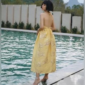 Zara limited edition stretchy halter dress size S